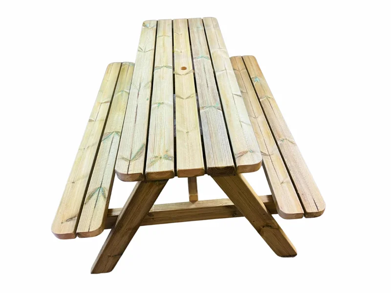 Handmade Wooden Budget Picnic Benches