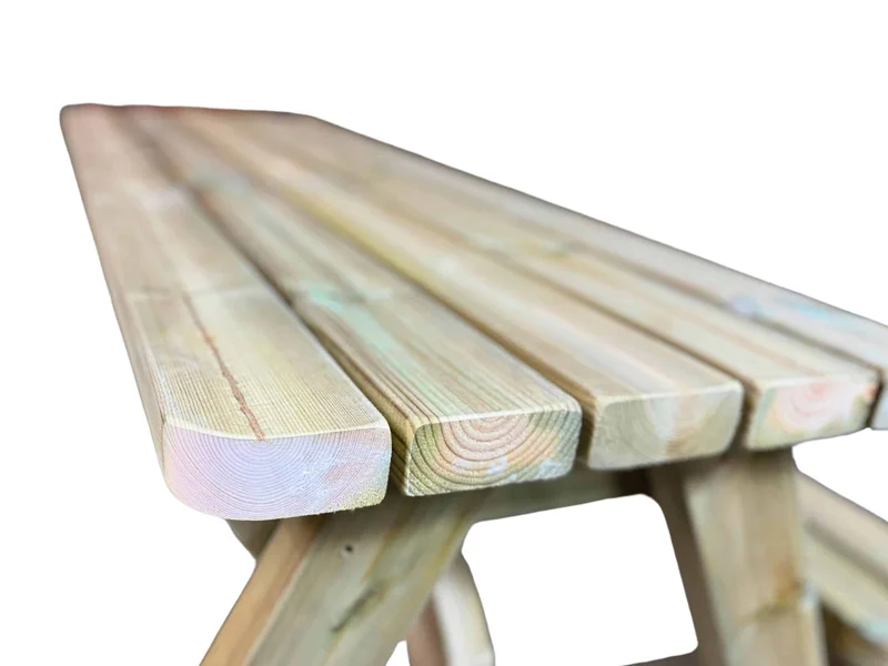 Handmade Wooden Budget Picnic Benches