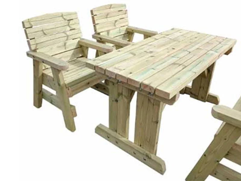 Handmade Wooden Outdoor Dining Table