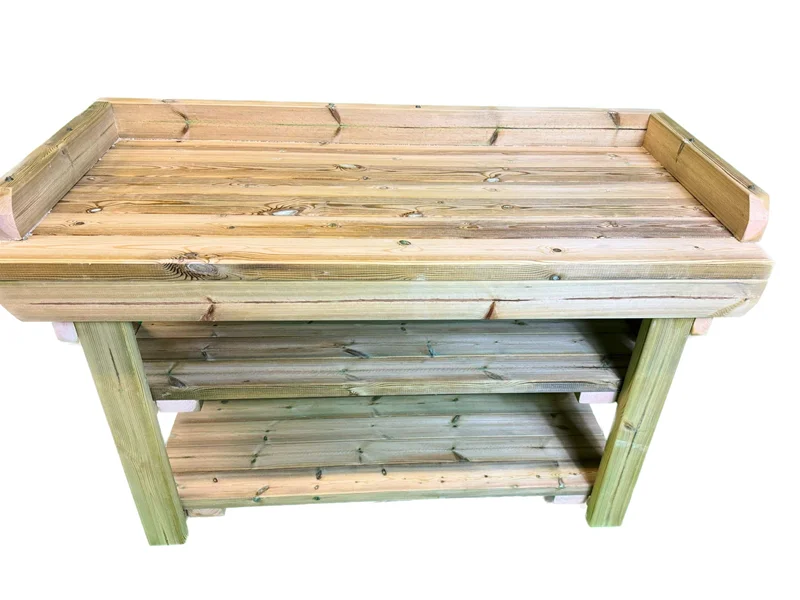 Handmade Wooden Potting Table
