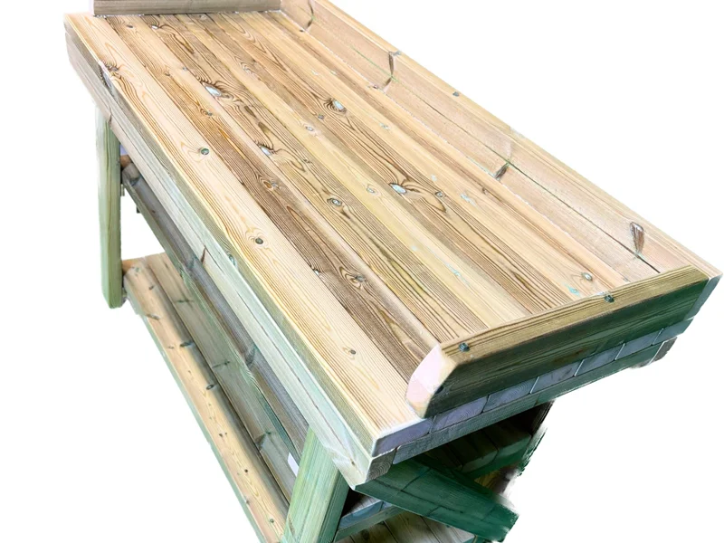 Handmade Wooden Potting Table