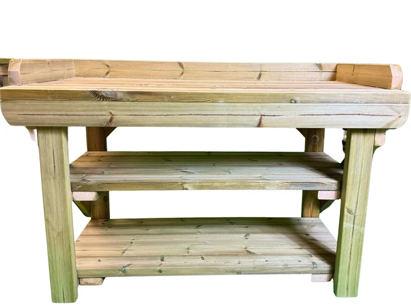 Handmade Wooden Potting Table