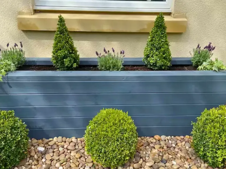 Personalised Wooden Raised Garden Bed Planter