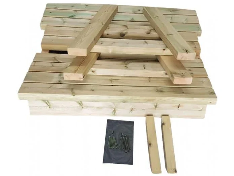 Handmade Wooden Garden Bench